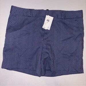Ladies Banana Republic Navy Eyelet Shorts - 5" Inseam - Size 8 - NWT